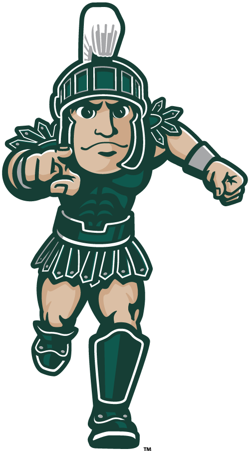 Michigan State Spartans 2016-Pres Mascot Logo iron on transfers for clothing